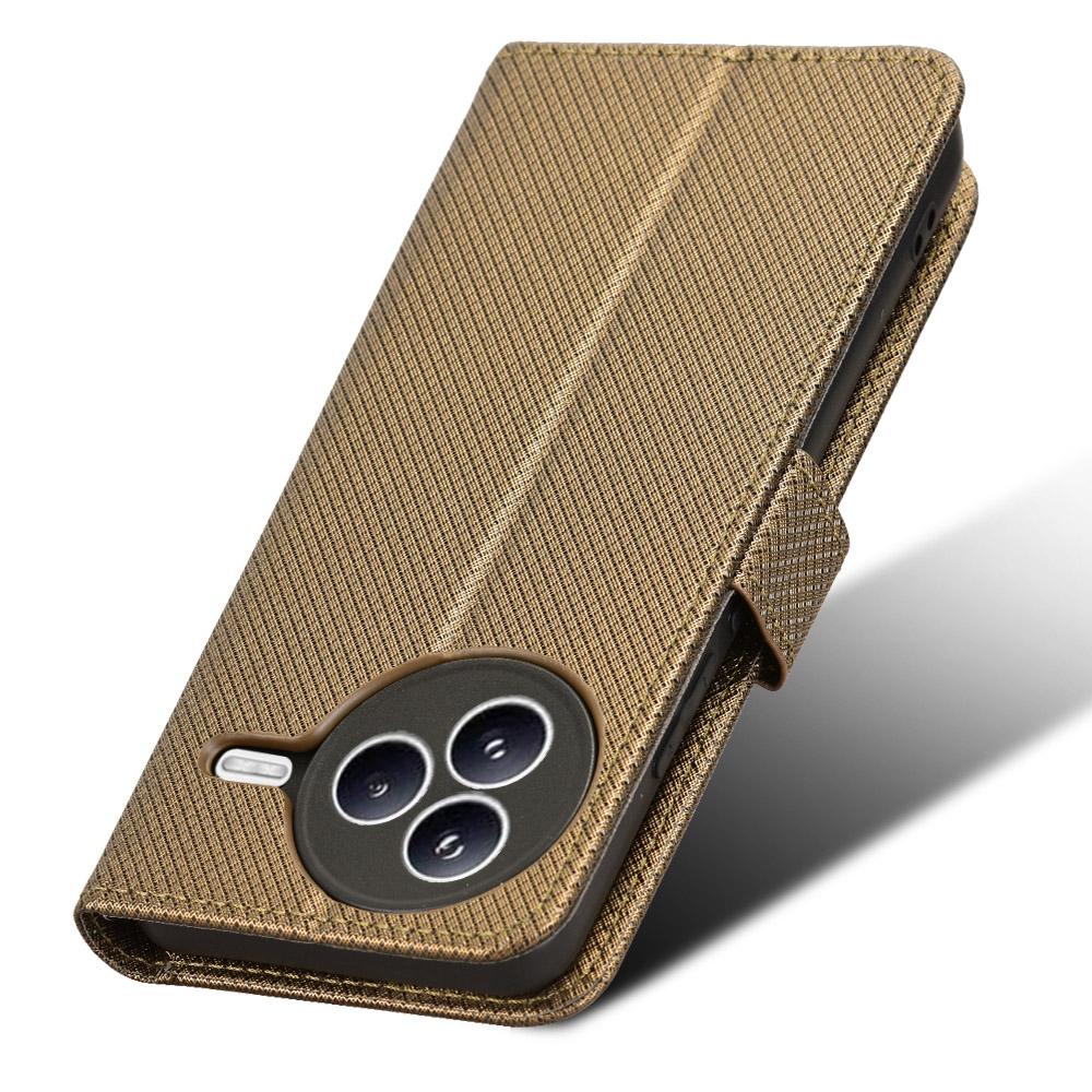 For Xiaomi Civi 5 Pro 5G Leather Wallet Case with Strap Diamond Texture Phone Cover