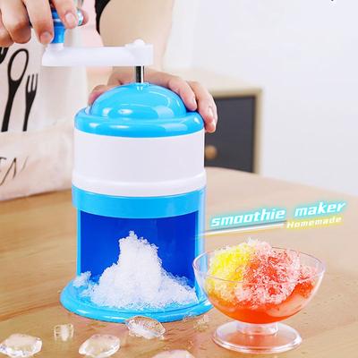 Household Mini Ice Shaver Crusher Handheld Snow Manual Crushing Ice Machine