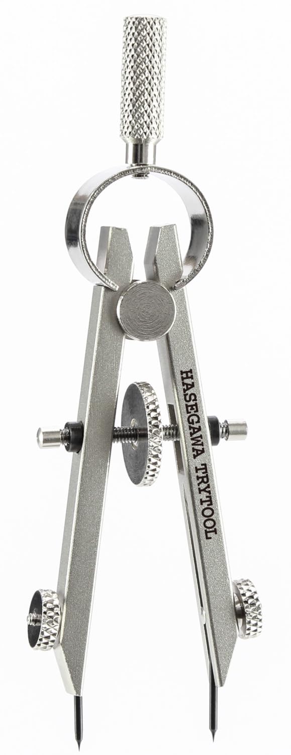 

Hasegawa Точний циркуль для пластикових моделей, інструмент TT46 Tri-Tool, для нанесення розмітки, двосторонній,