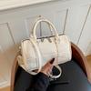 Hand-held Boston Bag - Vintage and Fashionable Small Bag, Single Shoulder Bag, Versatile Crossbody Bag