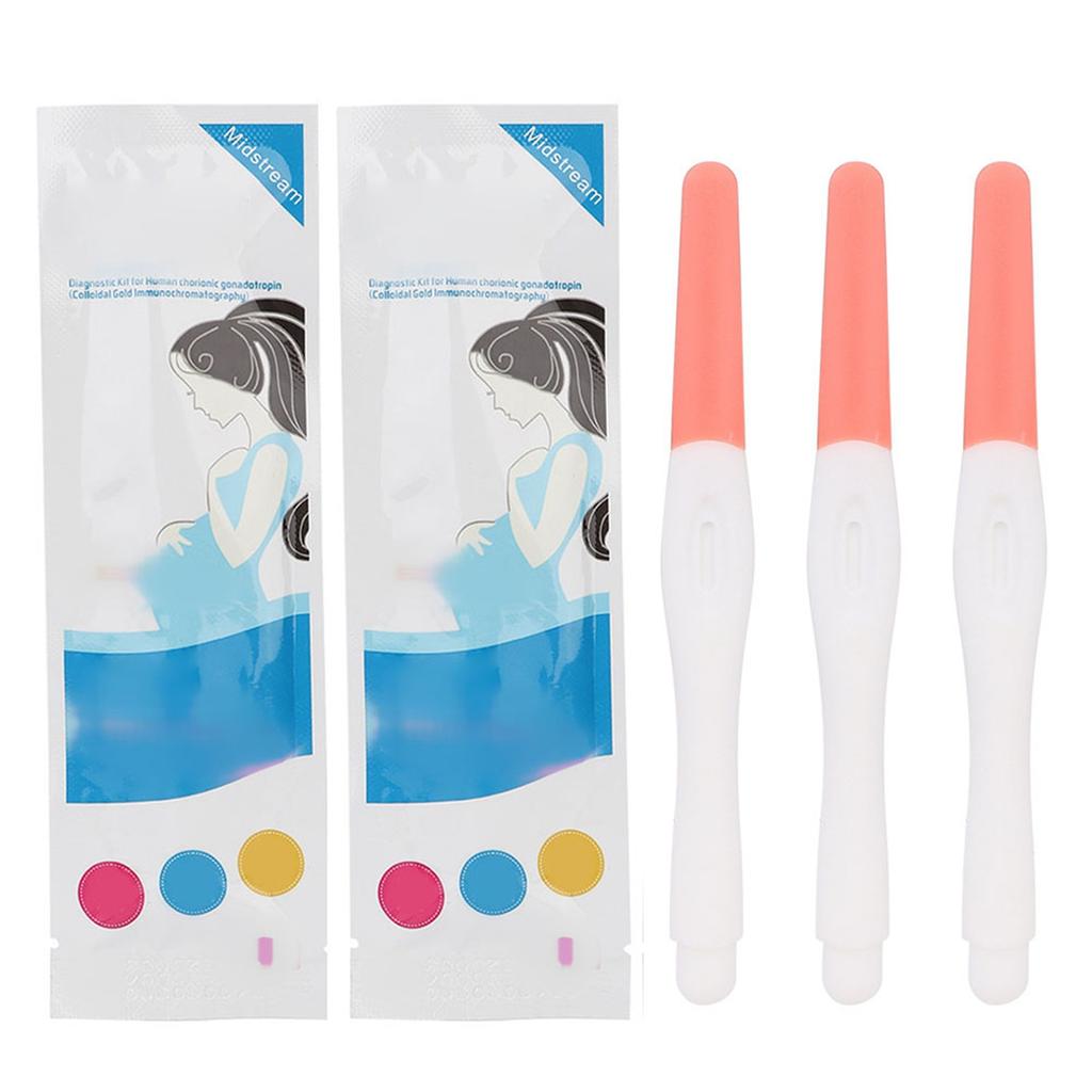 Sada proužků pro testování HCG moči pro ženy 5ks pro časný těhotenský test Pen Home
