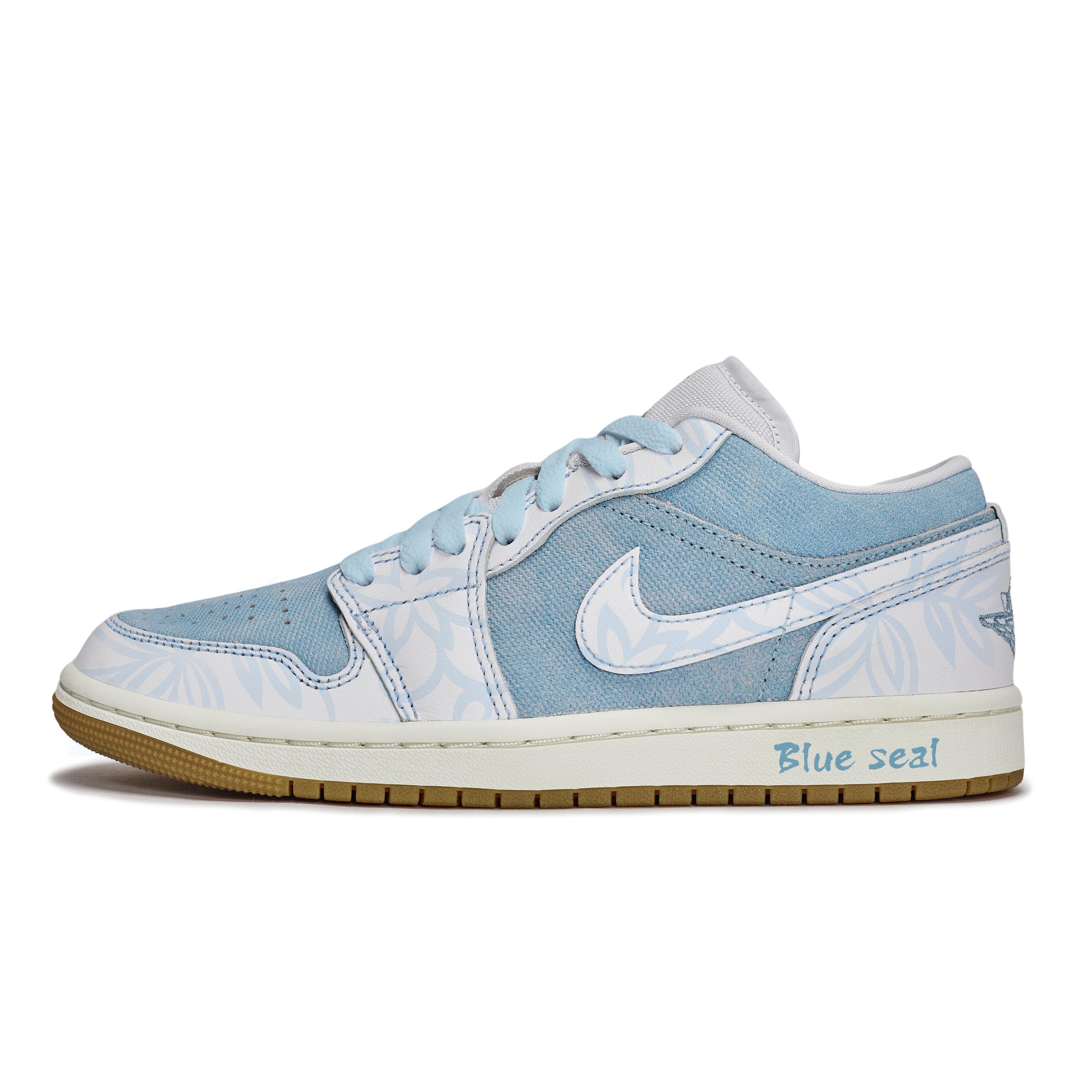 

Jordan Air Jordan 1 ATHS Сині З принтом Пофарбовані Стійкі до стирання Низькі Вінтажні Баскетбольні Кросівки Жіночі Біло-сині HQ2004-400(КомандаР-) 42