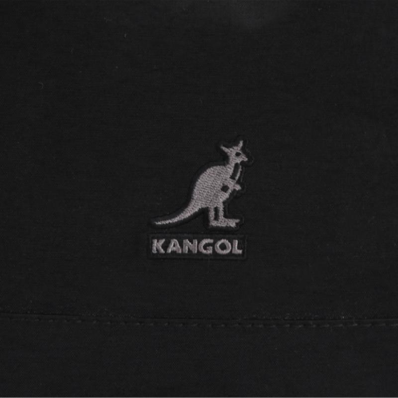 Kangol Bucket Bag Black 3392 Nylon Amber