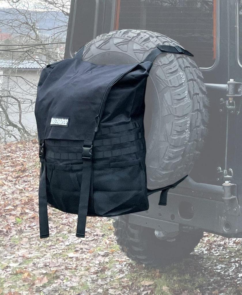 Trasharoo Spare Tire Garbage Bag BLACK