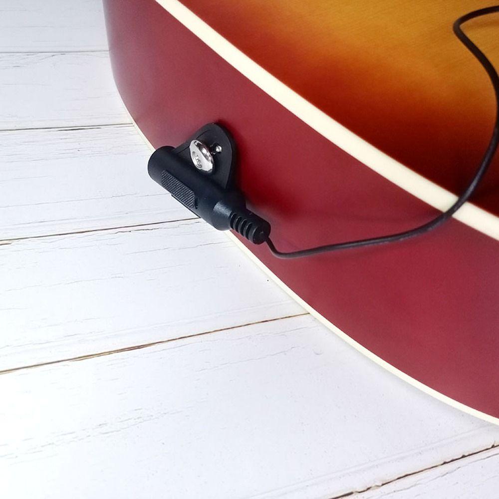 Audio Jack Microphone Pickup Piezo Contact Guitar Pickup Device Guitar Pickup Violin Ukulel