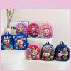 Gender Versatile Neutral Backpack For Kids With Fun Cartoon Characters For School