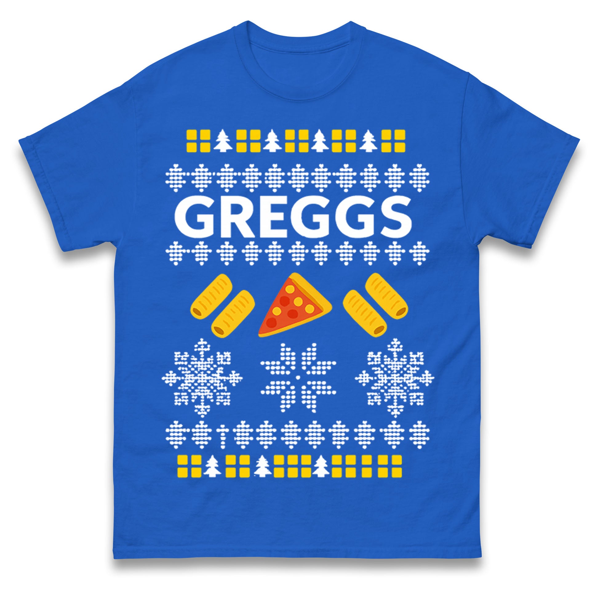 

Greggs Christmas T Shirt Tshirt Mens Womens Unisex Tops Tees S