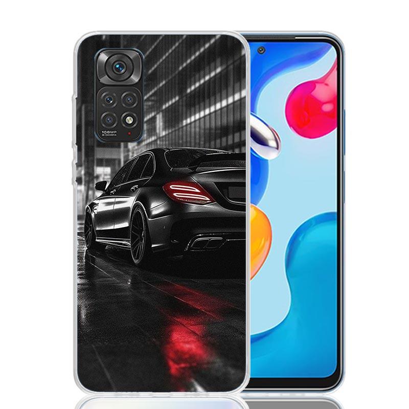 Sport Car C63 E63 S63 G63 Phone Case For Xiaomi Redmi Note 13 14 15 Pro Plus 12S 12 14S 11S 11E 10 10S 11 11T 5G 4G Cover Coque