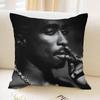 Rapper 2Pac Tupac Amaru Shakur Cushion Cover Decorative Pillow Sofa Home Decor Case Pillow Cases