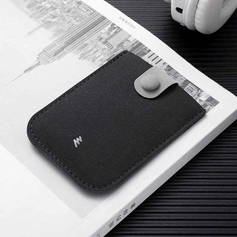 Slim Leather Card Holder Wallet – Compact, High-End, Large Capacity for Men & Women