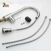 Black Kitchen Faucet Deck Installation Sink Faucet with Sprinkler Pull-Out Kitchen Mixer Tap 360° Rotatble Mixer Faucet