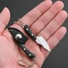 NEW Mini Stainless Steel EDC Knife Portable Outdoor Camping Unboxing Keychain Knife with Leather Case Holiday Gift