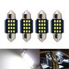 For Cars T10 X 31mm 12 Rows 2016SMD LED Double