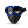 Verstellbare atmungsaktive Motocross-Maske Wind-Staubdichte Helm-kompatible Brille für Wüsten-Skiing Radfahren Outdoor-Sportarten2