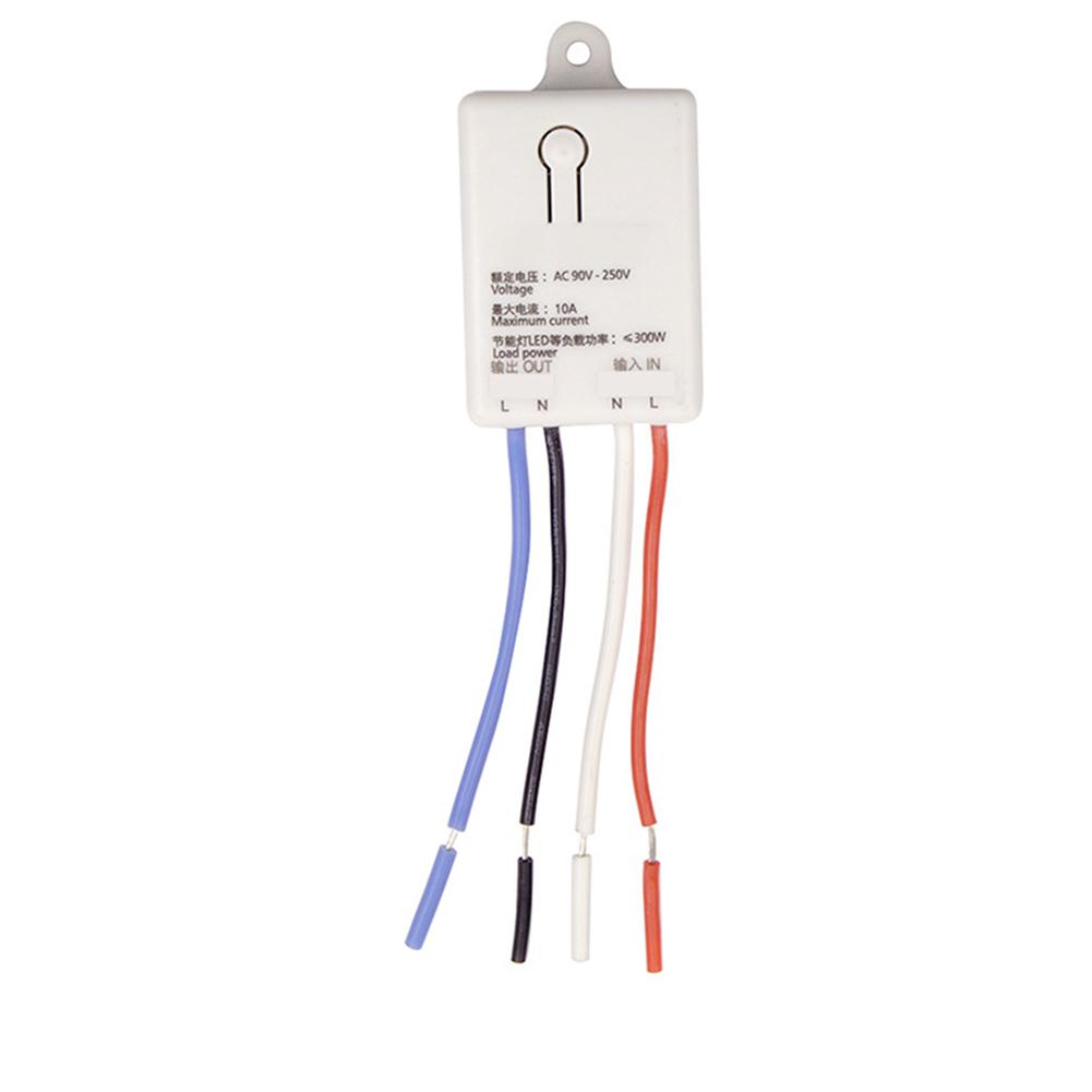 220V Wireless Remote Control Switch Controller Module Works with AC 90V Through 250V Dual Control No Wiring Needed