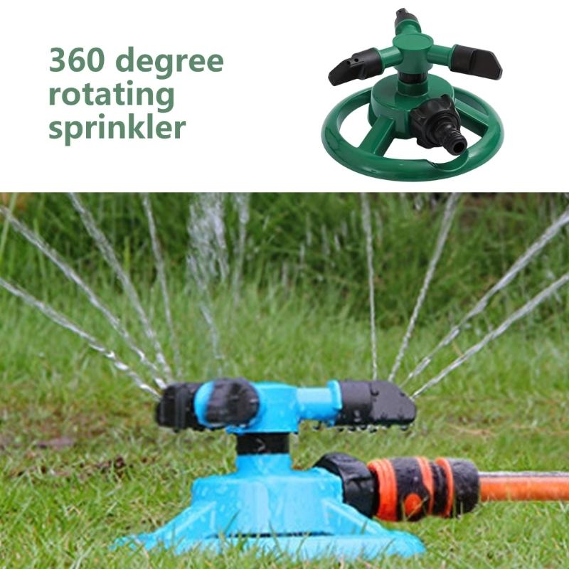 Rotating Water Sprayer Garden Lawn Automatic Sprinkler Garden Watering Irrigation X3UC CN