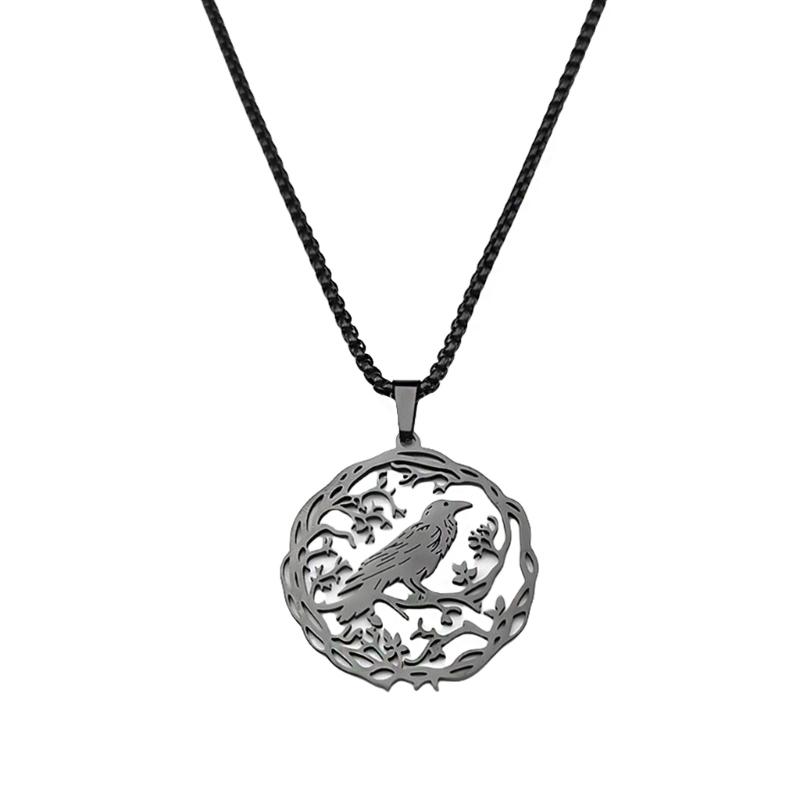 Luxus Kolibri Design Halskette mit 18K Goldfinish Akzent Edelstahl Mode Hals Schmuck zum Verschenken