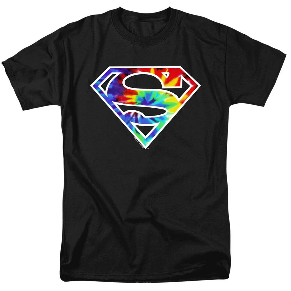 Superman  Tie Dye Logo  T-Shirt - Regular or Tank - to 6X M