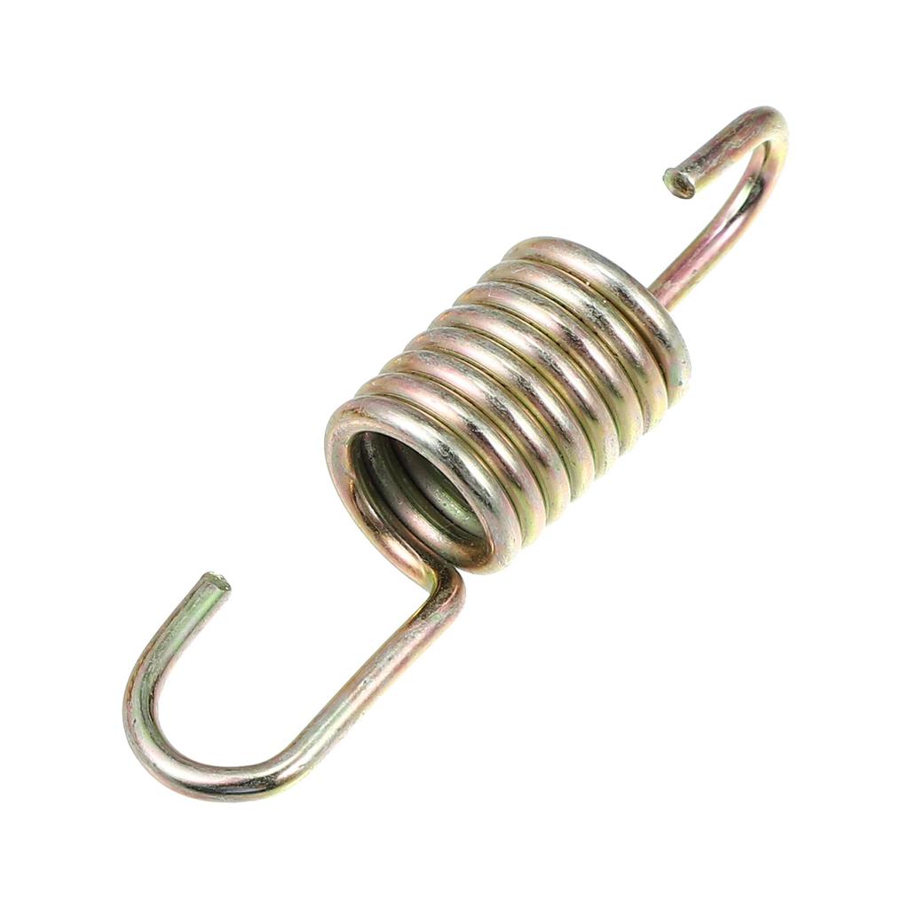 uxcell Motorcycle Brake Pedal Return Spring Plated Steel Gold Tone Compatible with Suzuki Length 6cm 2pcs