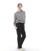 Seinteukeulu Nice Bag Straight Fatigue Pants Nsb-320 Black