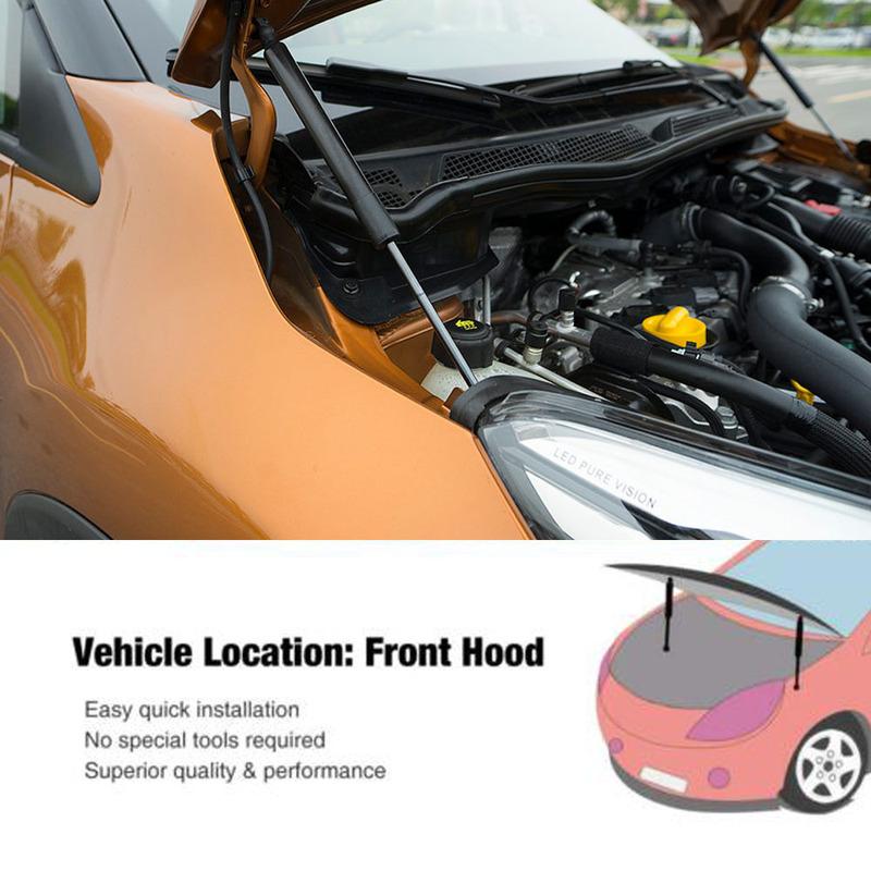 Modify Gas Struts for 1993-2002 SEAT Ibiza (6K) Mk2 Shock Dampers Front Hood Bonnet Lift Support Absorber Prop Rod Piston Spring