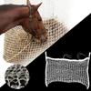 Hay Net for Horses Slow Feed Hay Bag for Horses Goat Sheep Large Capacity Hanging Hay Feeder Bag Farm Equipment