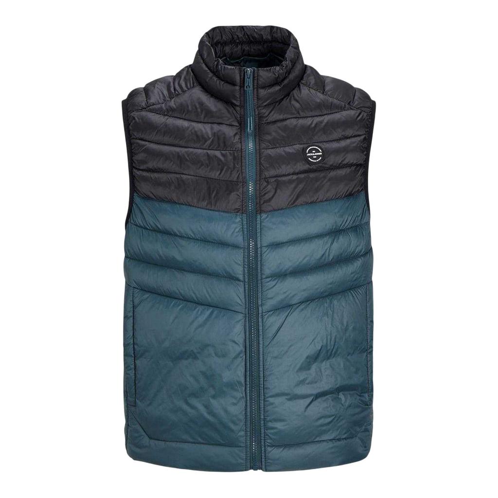 Jack And Jones Mens Sprint Colour Block Logo Gilet