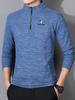 Men's Warm Fleece Pullover Hoodie - Autumn/Winter Outdoor Breathable Velvet Base Layer