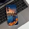 N-New Y-York C-City Photo Phone Case For Samsung Galaxy A73,A72,A71,A70,A53,A52,A51,Soft Silicone Black Cover