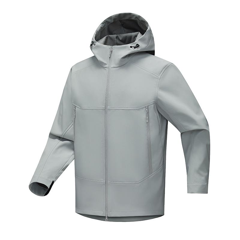 New Style 3D-Cut Windproof Waterproof Softshell Jacket for Couples – Spring/Autumn Mountaineering Suit