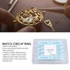 200pcs Stainless Steel Watch Pusher Button Metal Material Circlip  Watchmaker Repair