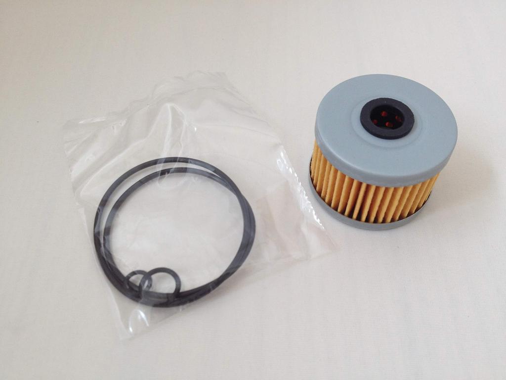 Filter with Gasket O-Ring CB400SS CBX250 CL400 FTR250 GB250 GB500 NX250 AX-1 NX500 NX650 SLR650 TLR250R XL250 and More