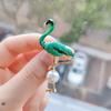Elegant Flamingo Crystal Brooch: Cute Animal Pin for Coats or Jackets
