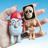 Brainrot Game-Stil Figuren, 12 Figuren pro Gruppe, Dekorative Ornamente, Perfekt für Weihnachts- oder Neujahrsgeschenke
