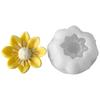Flower Silicone Candle Molds Easy Demolding for Making Candle Soap Multipurpose Silicone Mould for Epoxy Resin Craft
