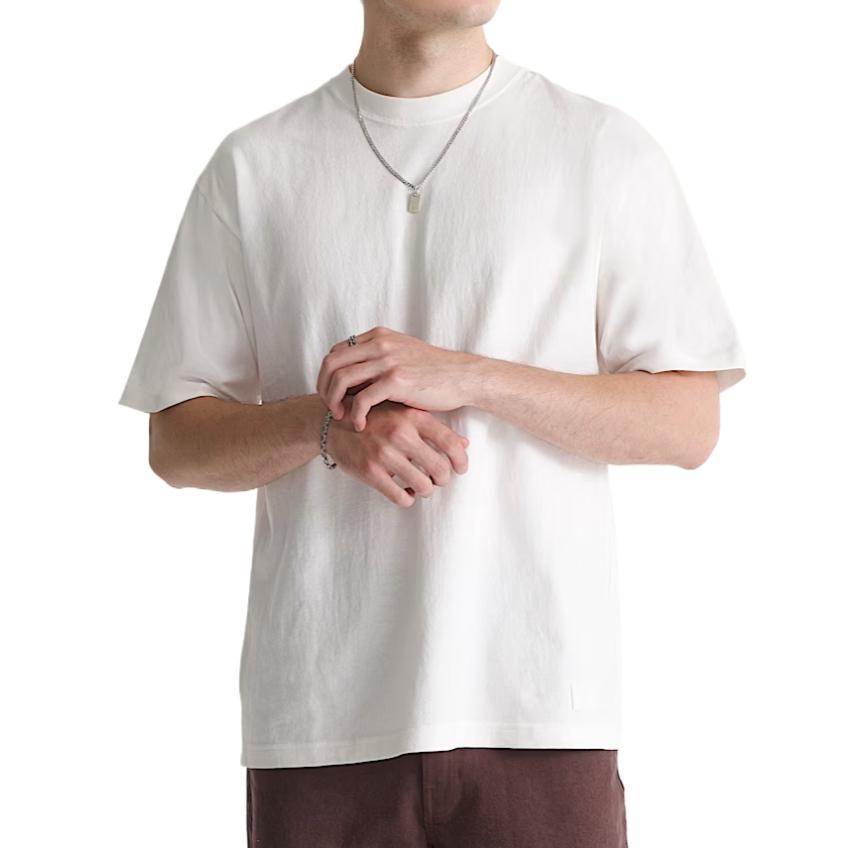 Vans Premium Knitted Comfortable Solid Color T-Shirt Men tops VN000TBPC9F