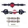 WPL C14 C24 C34 C44 C54 B14 B24 Metal Front Rear Axle and Drive Shaft Set 1/16 RC Car Upgrade Parts Accessories