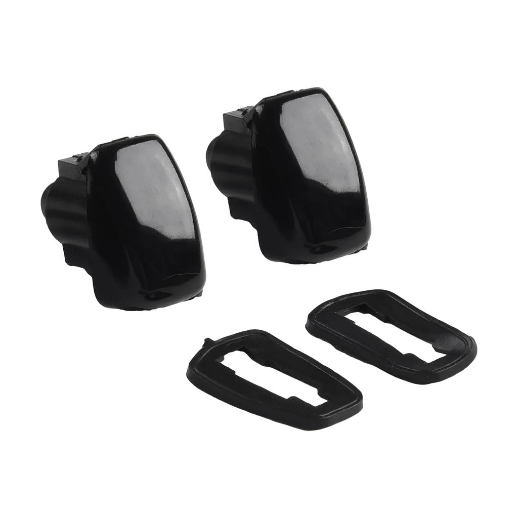 2Pcs Wiper Front Windshield Wiper Washer Jet Nozzle For Mazda- 3 5 6 BK GG1 BN8V-67-510 Hood Sprayer Nozzle Car Accessories