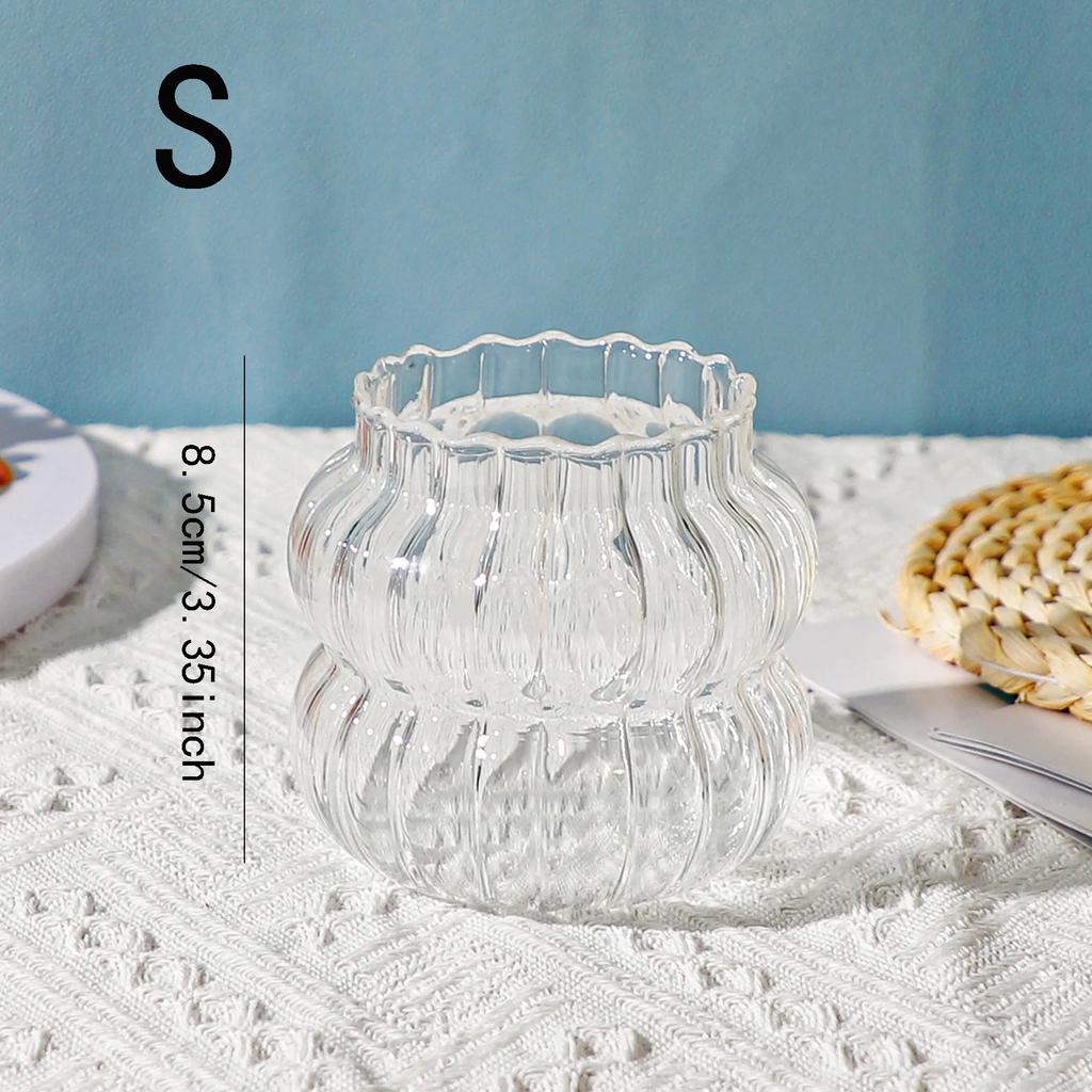 1pc-Caterpillar Cup, Chubby and Chubby Glass Cup, Fruit Tea Cup, Large Capacity Cold Drink Cup, Coffee Cup