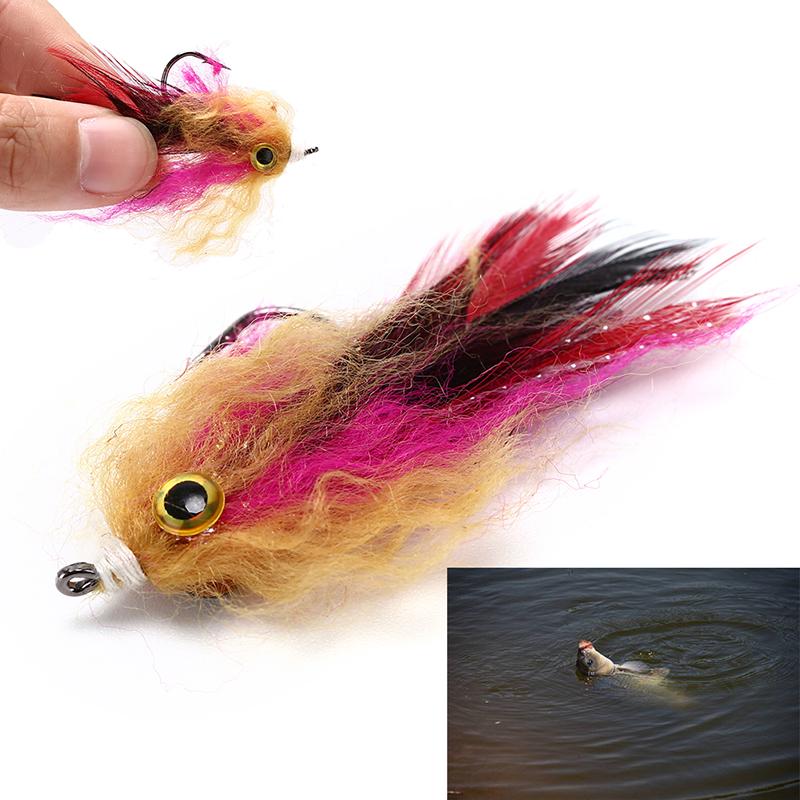 5cm Fishing Accessories Hook//Tube Trout Salmon Steelhead Pike Fly S almost A6F1