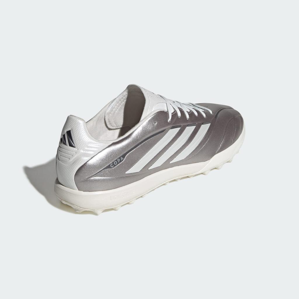 adidas COPA PURE IV LEAGUE Turf Football JS2564 Unisex Performance Sports Shoes Taupe Met. / Zero Metalic / Night Metallic