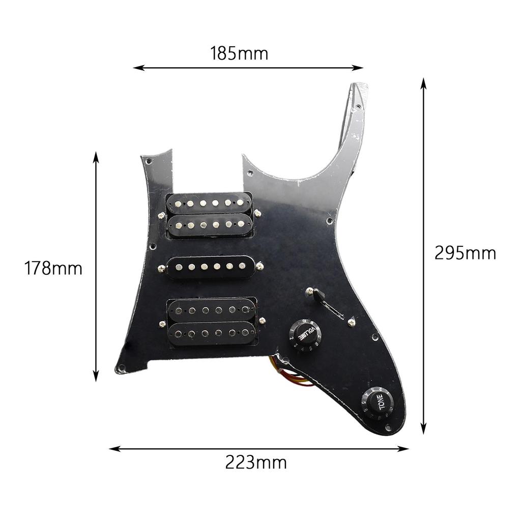 Humbucker-Spule Professionelle Saiteninstrumenten-Teile Gitarren-Schlagbrett Tonabnehmer Gitarren-Schlagbrett für E-Gitarren Passform