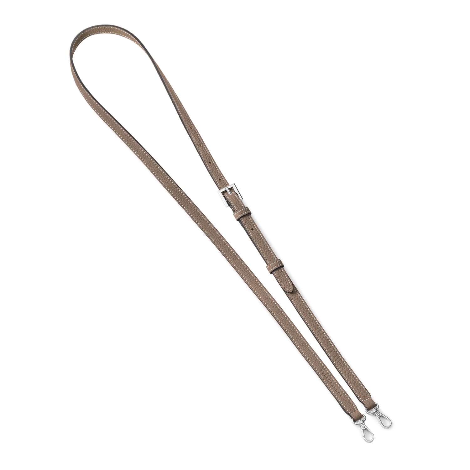 

BONAVENTURA Регулируемый плечевой ремень из серебристой шагреневой кожи Плечевой ремень для смартфона из премиальной европейской натуральной кожи Идеальный подарок (Этуп) - Сумка,