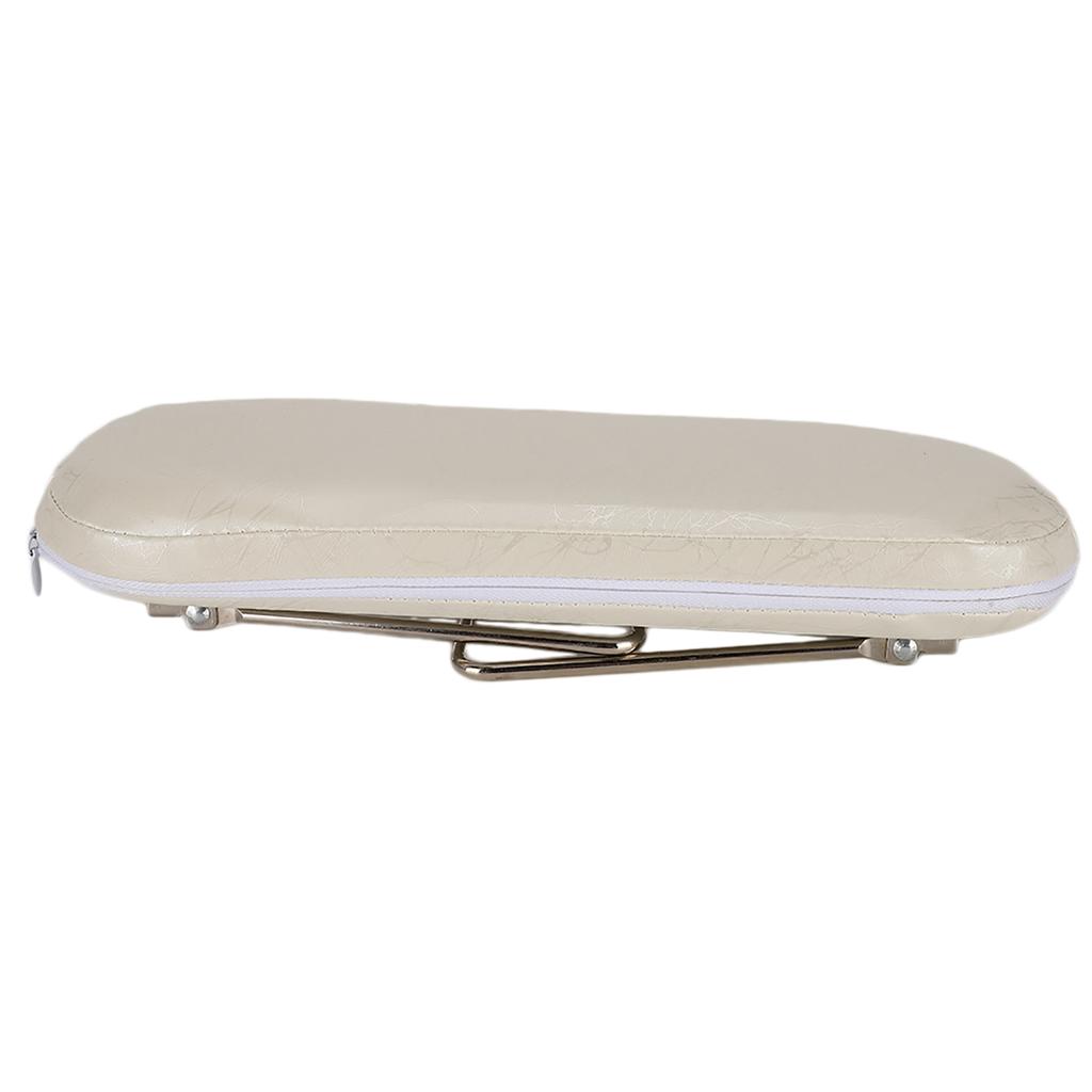 Nail Art Hand Pillow PU Leather Manicure Arm Rest Cushion With Bracket