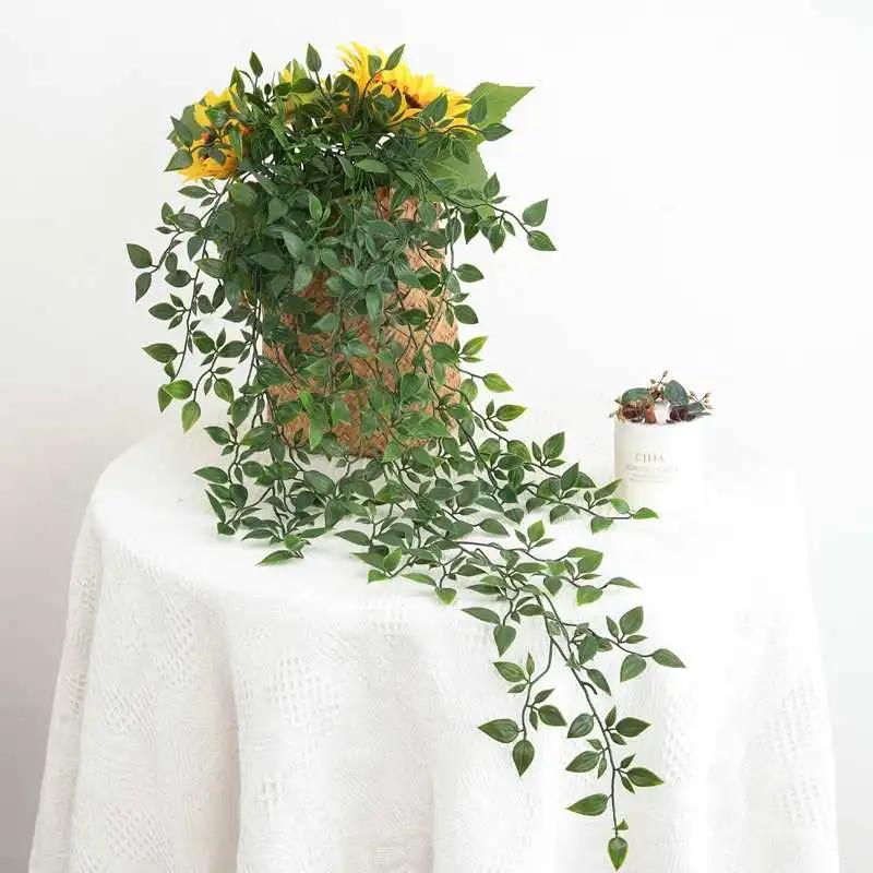 Brand New Decor Beautiful Artificial Plant Hanging Artificial Christmas Decoration Hanging Potted Plant Trailing Use China Mainland
