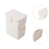4 Pieces 1/12 Dollhouse Storage Box Doll House Accessories 1: 12 Scale Decor for Bedroom