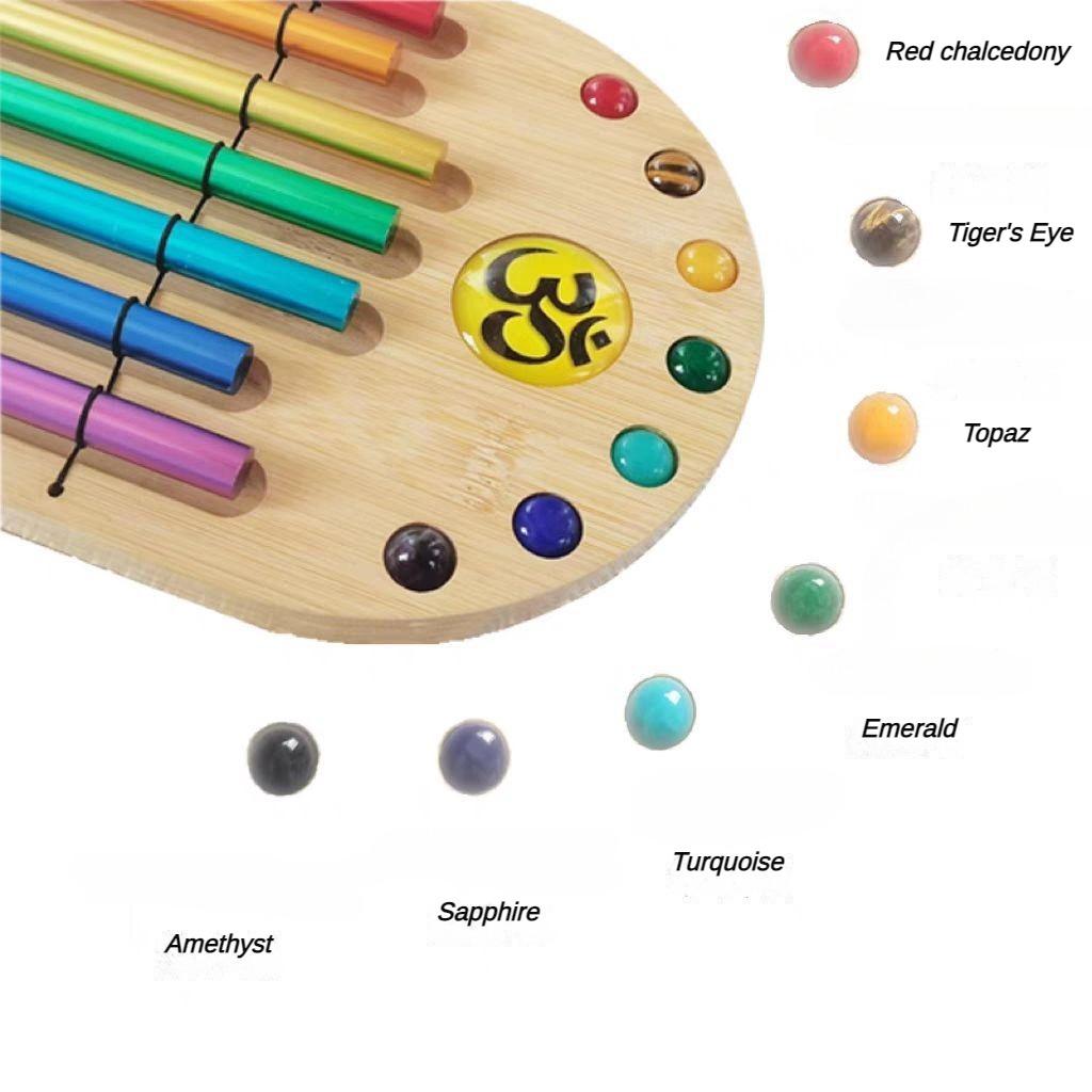 Bells Seven Rounds of Energy Concert Chimes Yoga Meditation Professional Musical Percussion Instruments