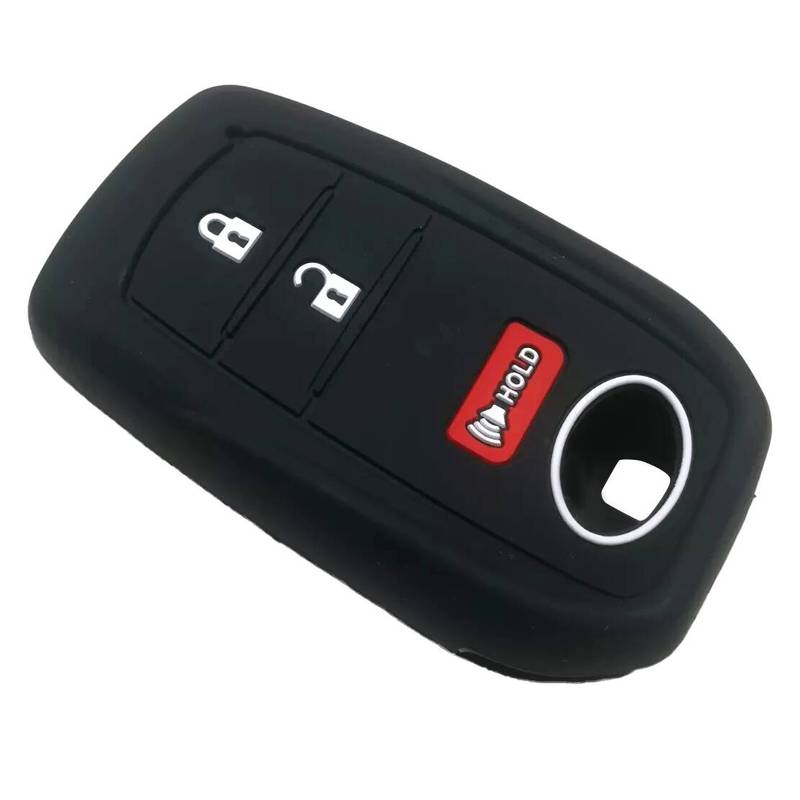 2 szt. Silikonowe Etui Pokrowiec Uchwyt Torba Ochronna na Brelok Pasuje do Toyota Tundra Tacoma Sequoia Prius