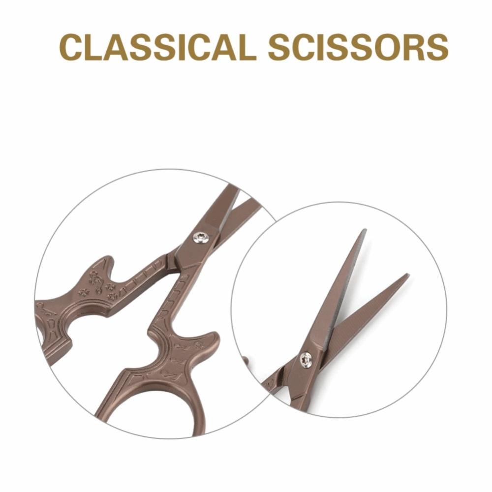 Guitar Pattern DIY Scissors Stainless Steel Cutting Scissors Sewing Scissors For DIY Crafting