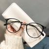 2 Pairs Per Set Basic Classic Anti Blue Light Blocking Glasses Vintage Men Women Office Outdoor Female Accessory Eyewear
